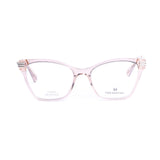 Rectangle Beige Eyeglasses