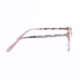 Rectangle Beige Eyeglasses