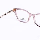 Rectangle Beige Eyeglasses