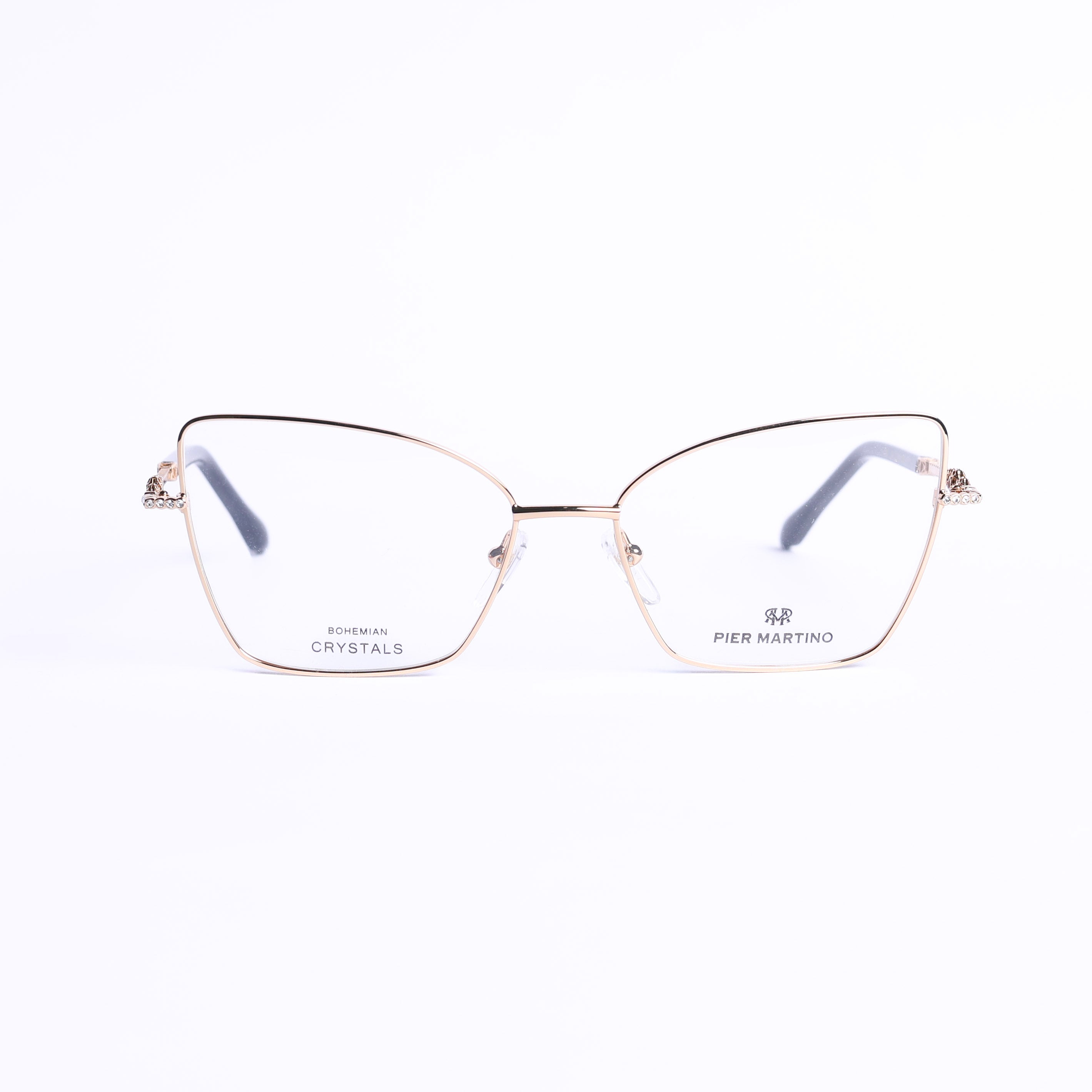 Cat Eye Gold Eyeglasses