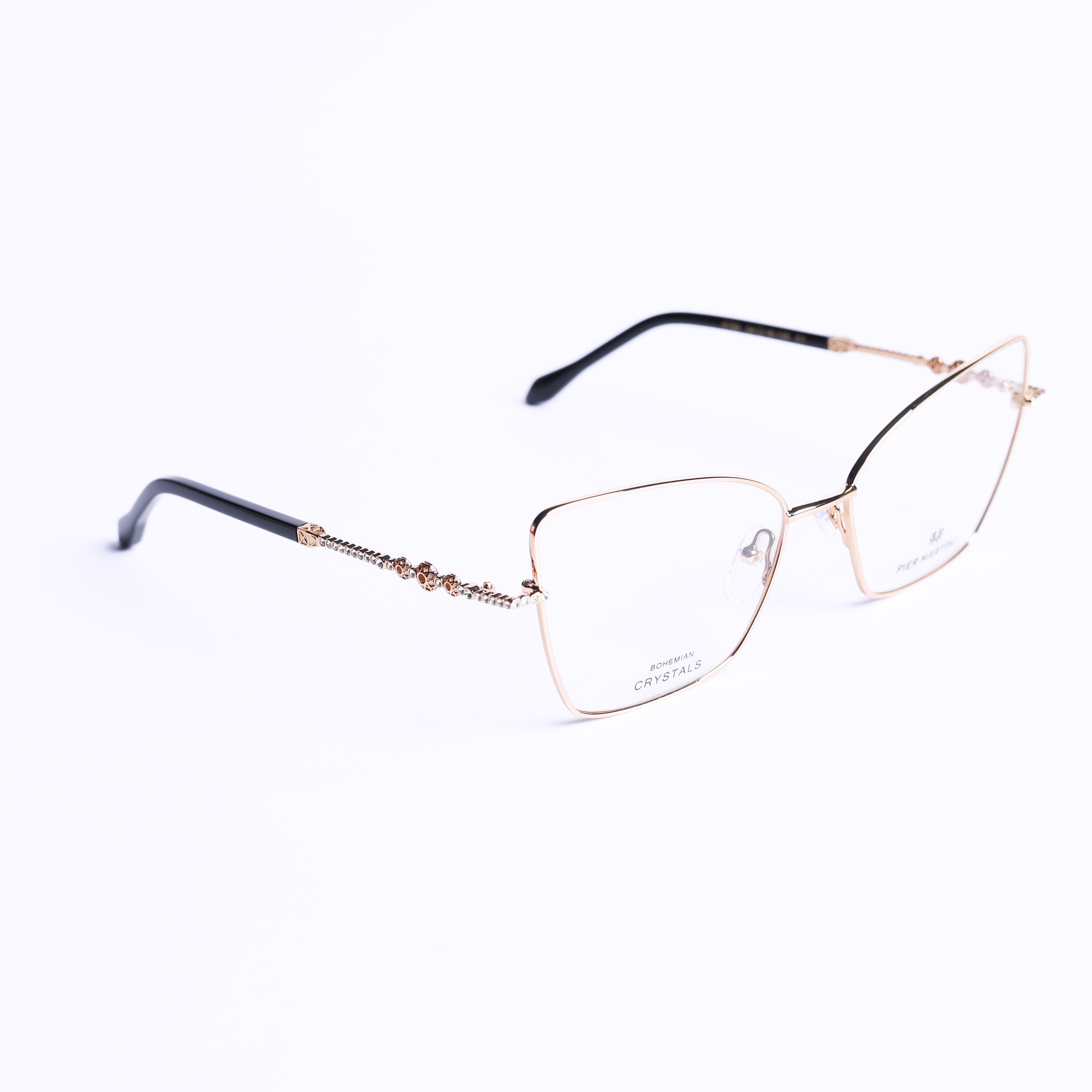 Cat Eye Gold Eyeglasses