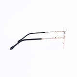 Cat Eye Gold Eyeglasses