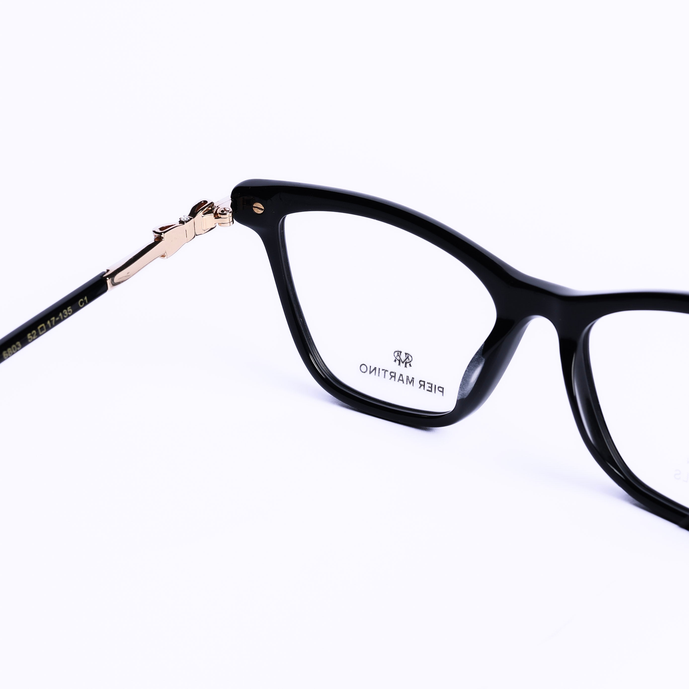 Rectangle Black Eyeglasses