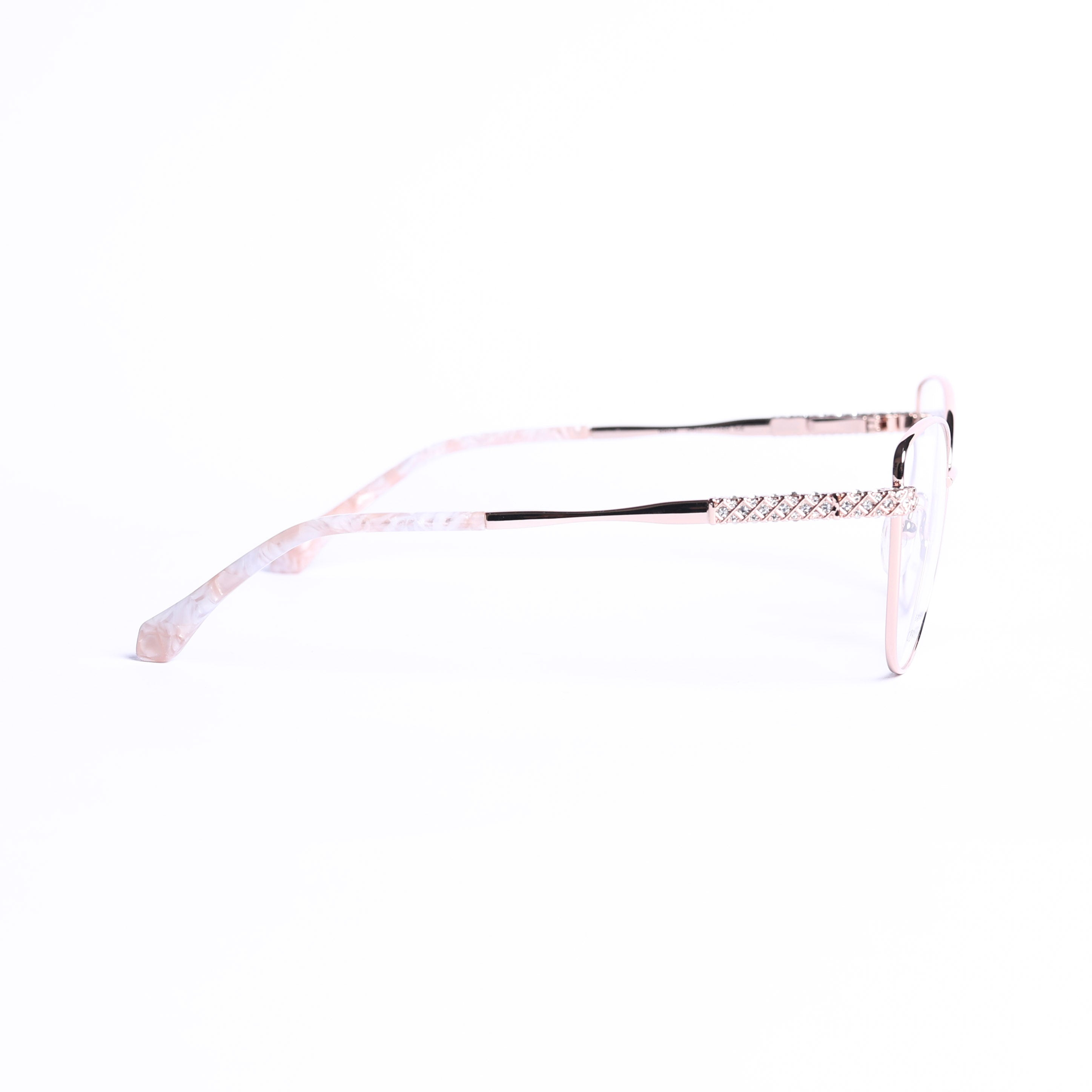 Cat Eye Gold Eyeglasses