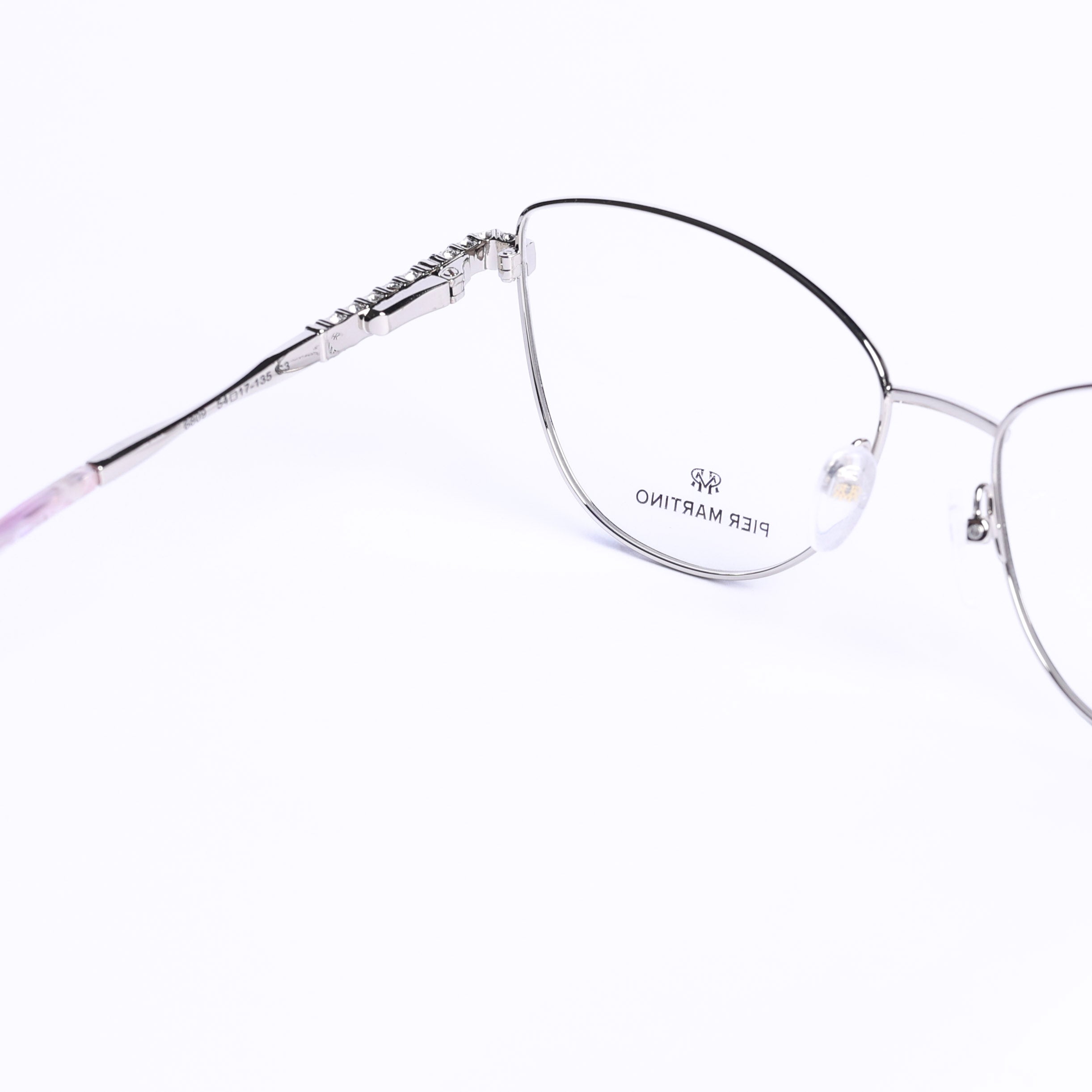Cat Eye Silver Eyeglasses