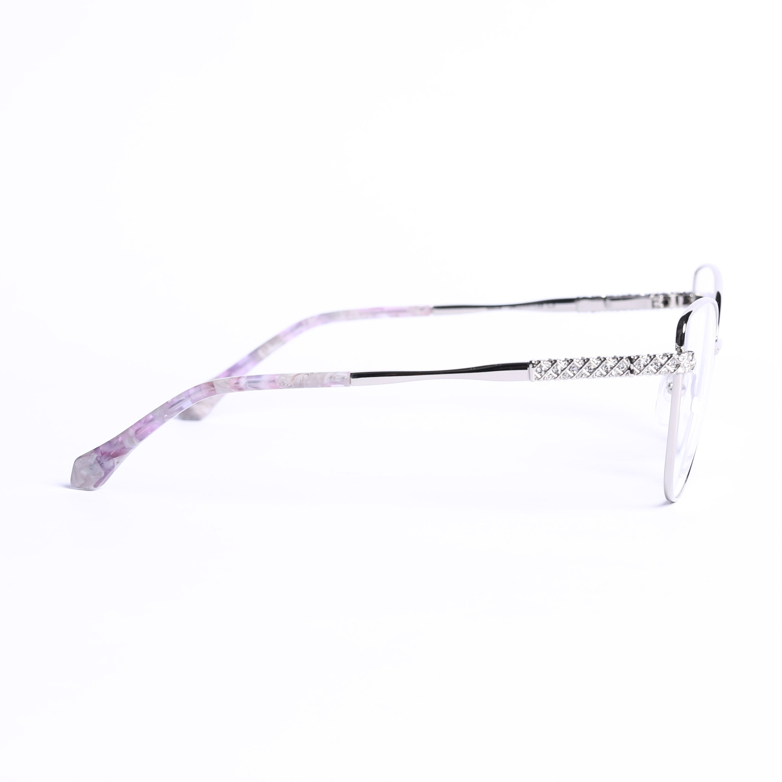 Cat Eye Silver Eyeglasses