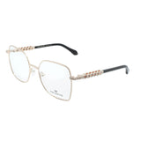 Hexagon Gold Eyeglasses