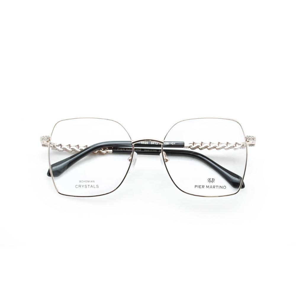 نظارات طبية ذهبي سداسي