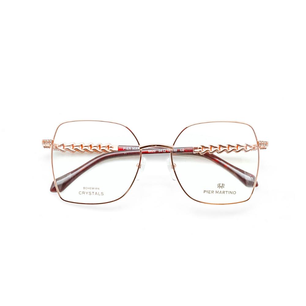 Hexagon Gold Eyeglasses