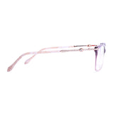 Cat Eye Transparent purple Eyeglasses