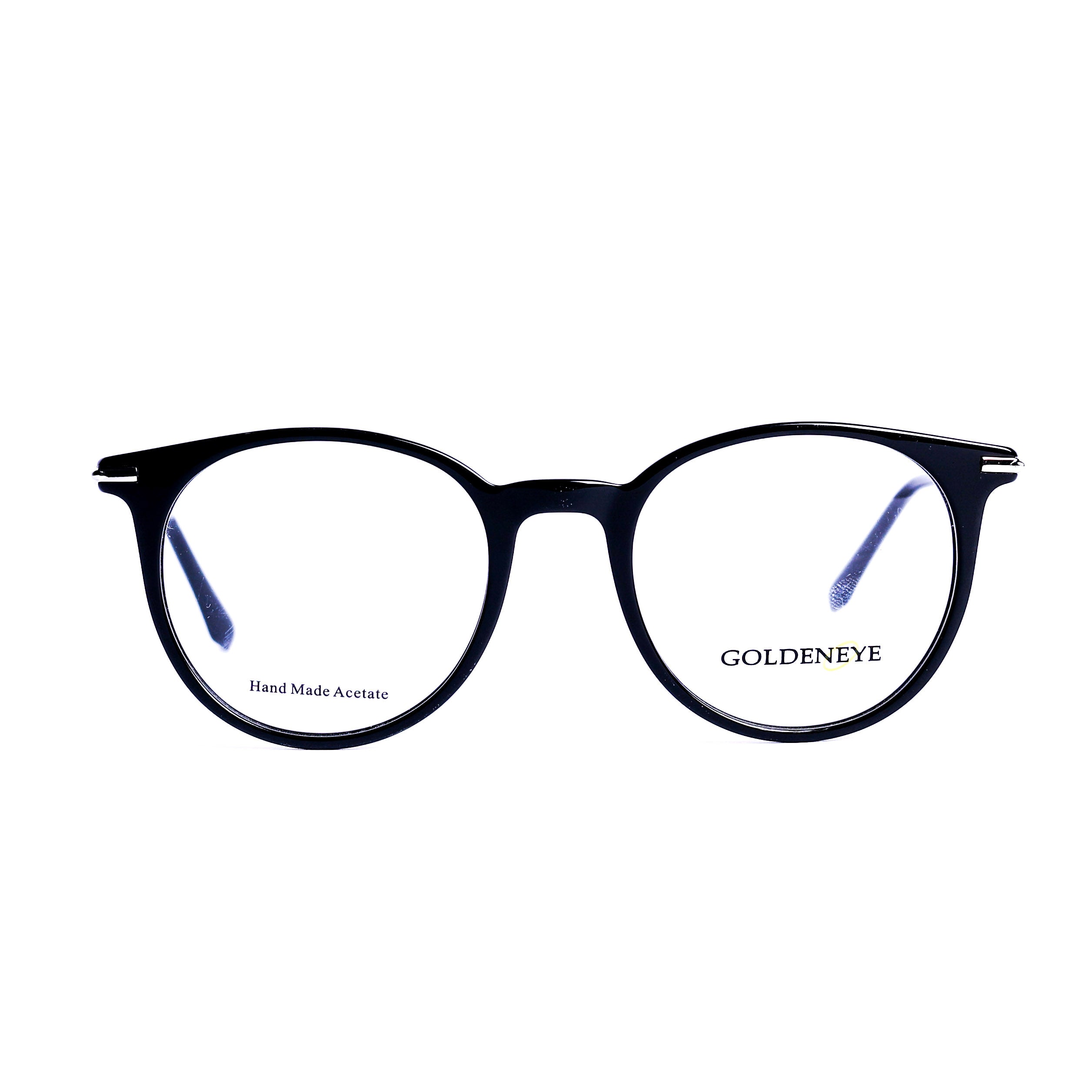 Round Black Eyeglasses