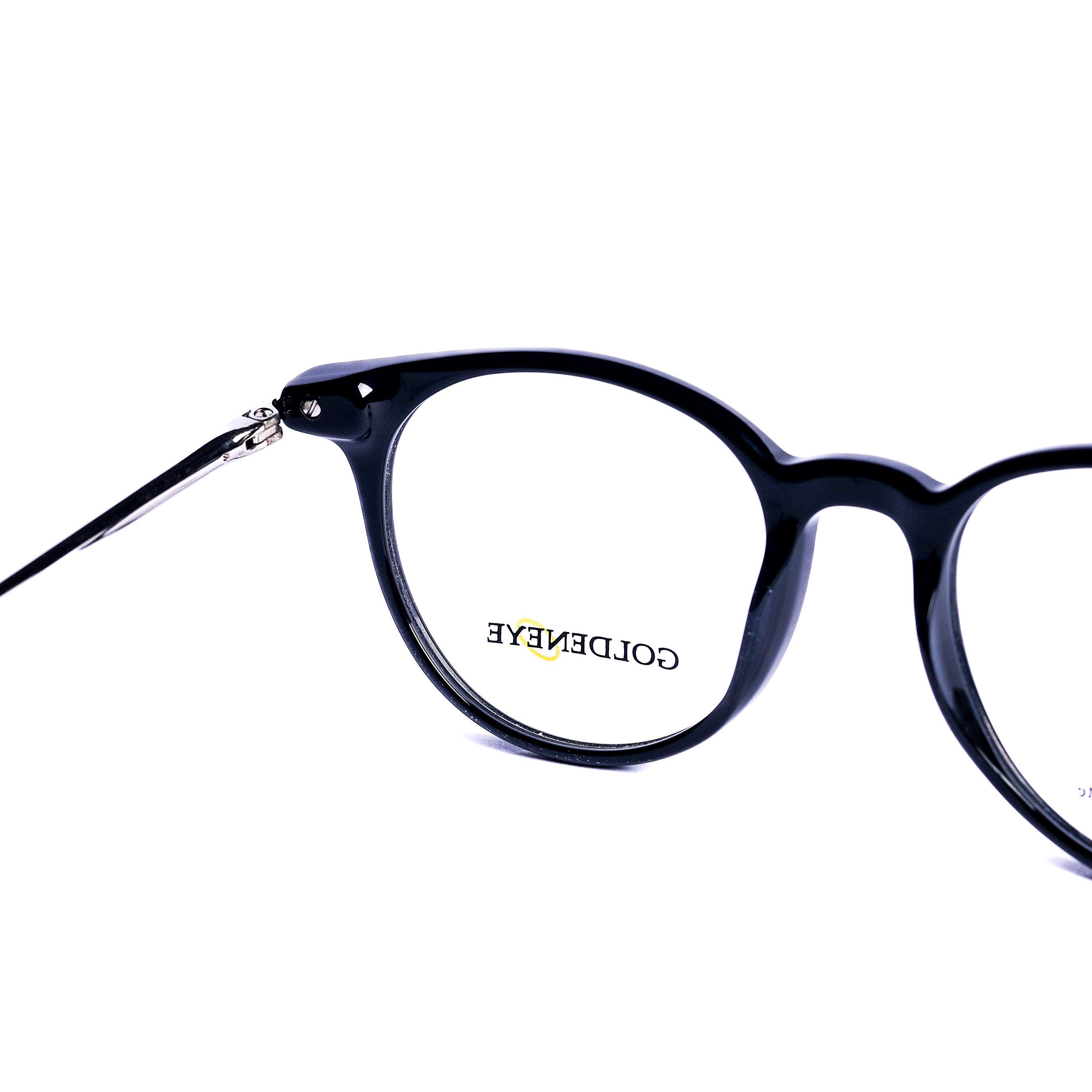 Round Black Eyeglasses