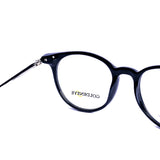 Round Black Eyeglasses