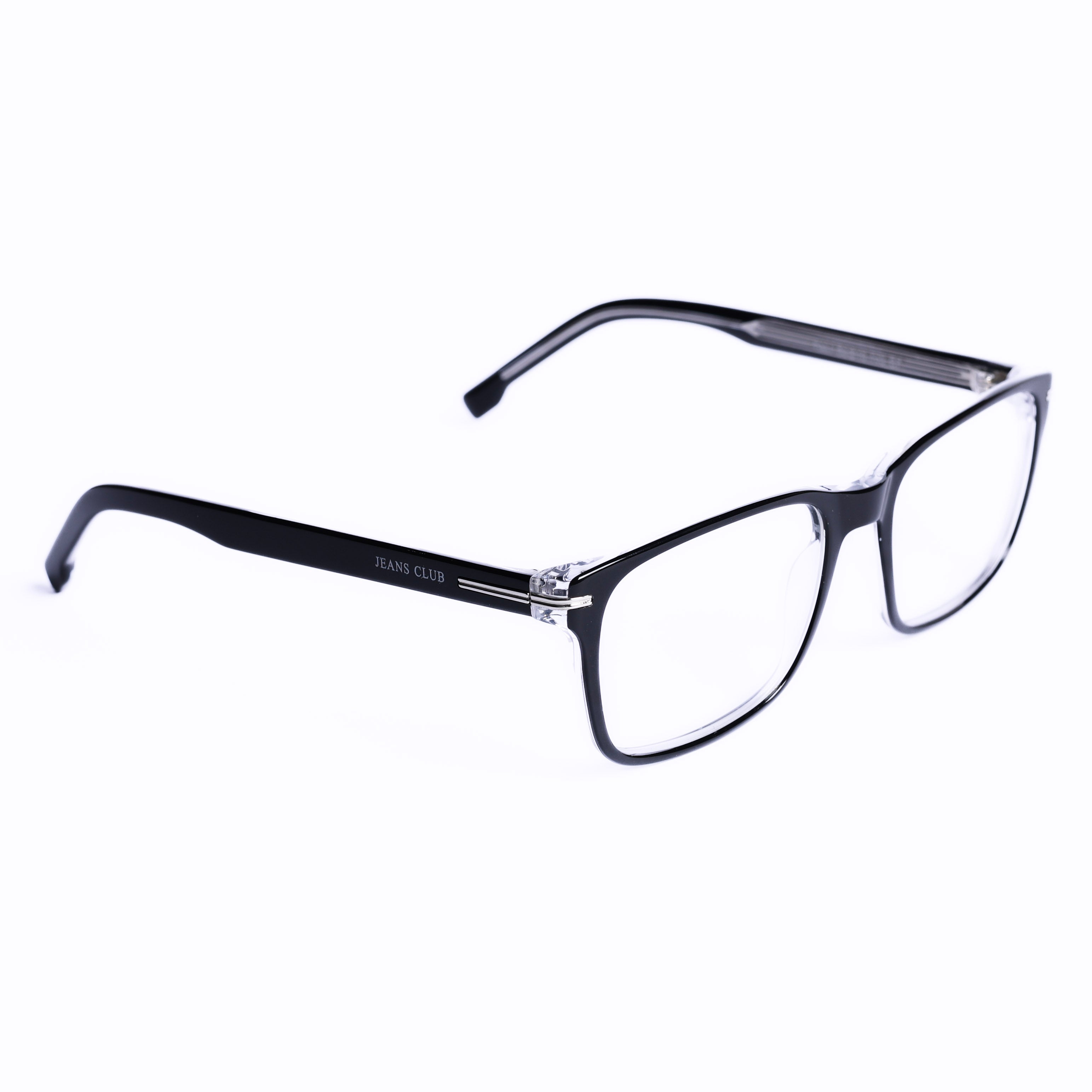 Square Black Eyeglasses