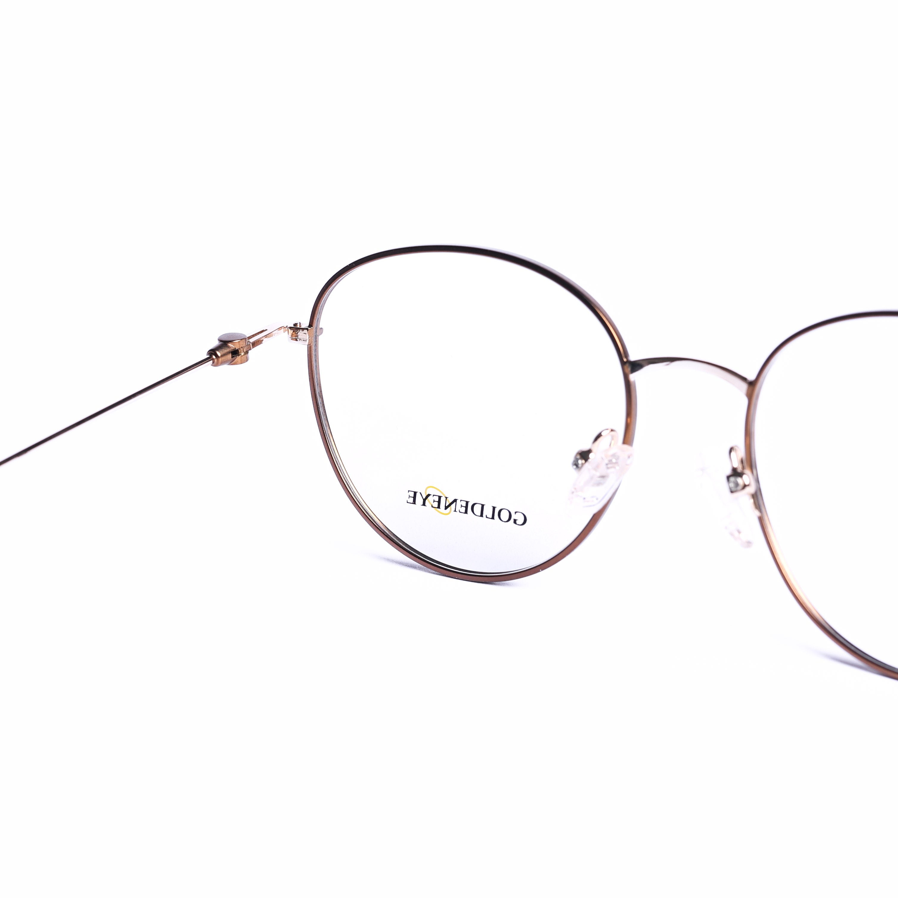 Round copper Eyeglasses