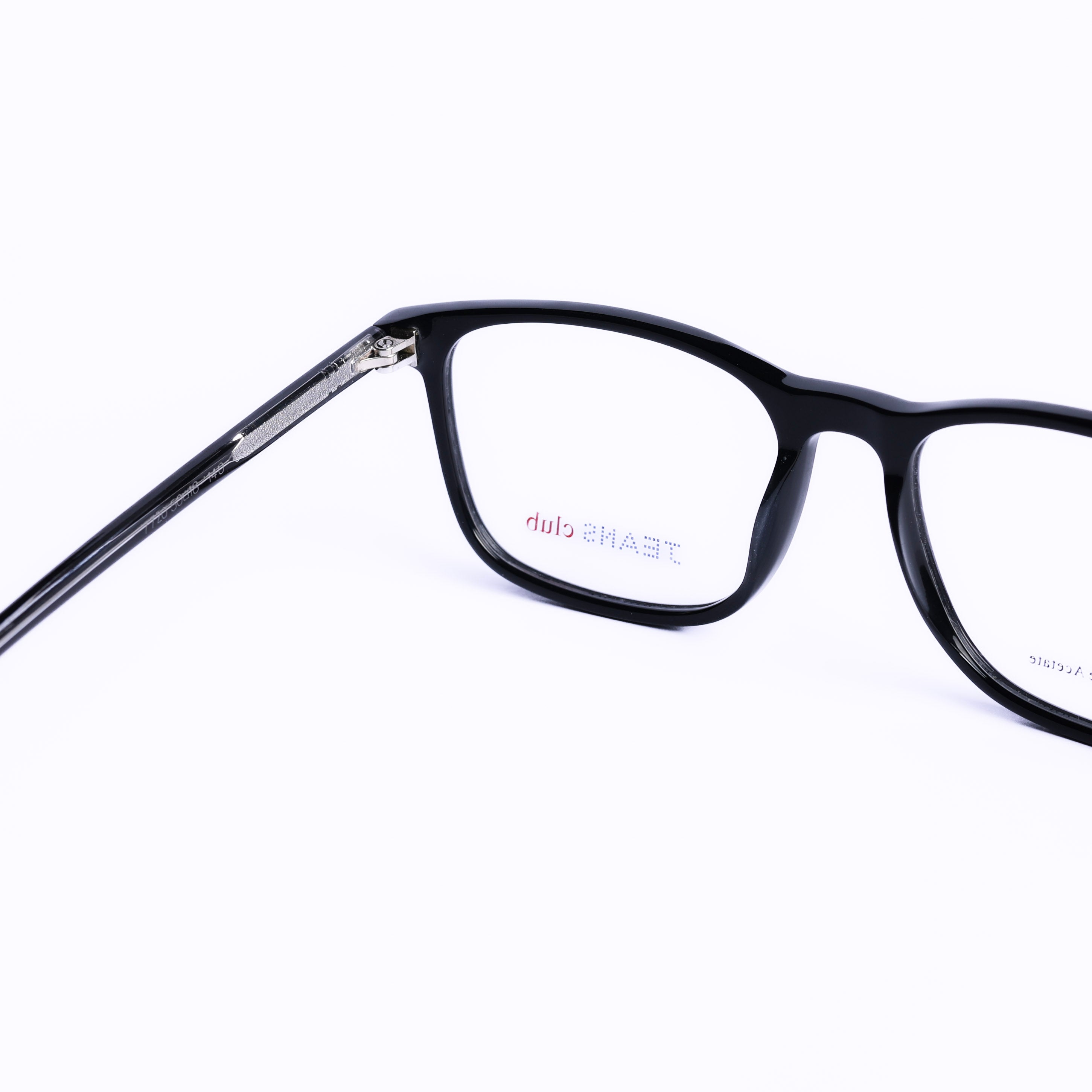 Square Black Eyeglasses