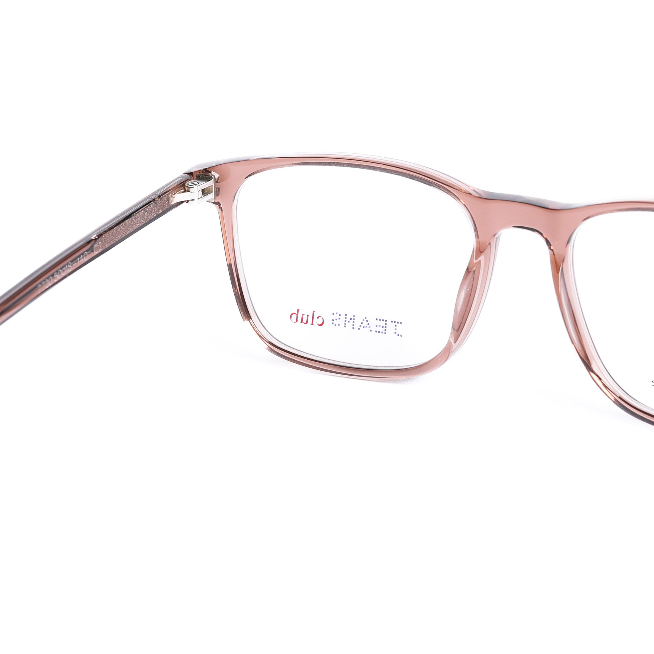 Square Brown Eyeglasses