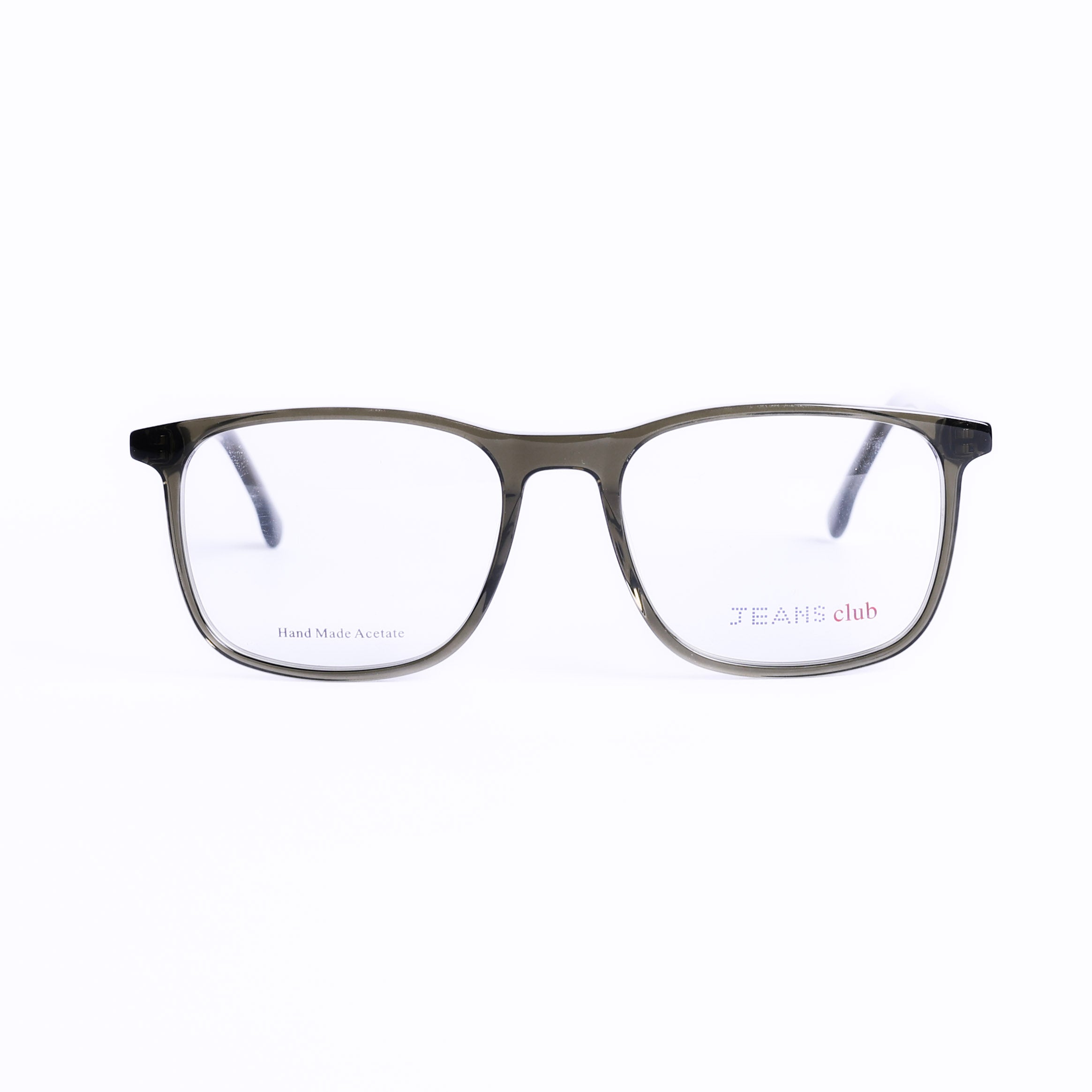Square Light Green Eyeglasses