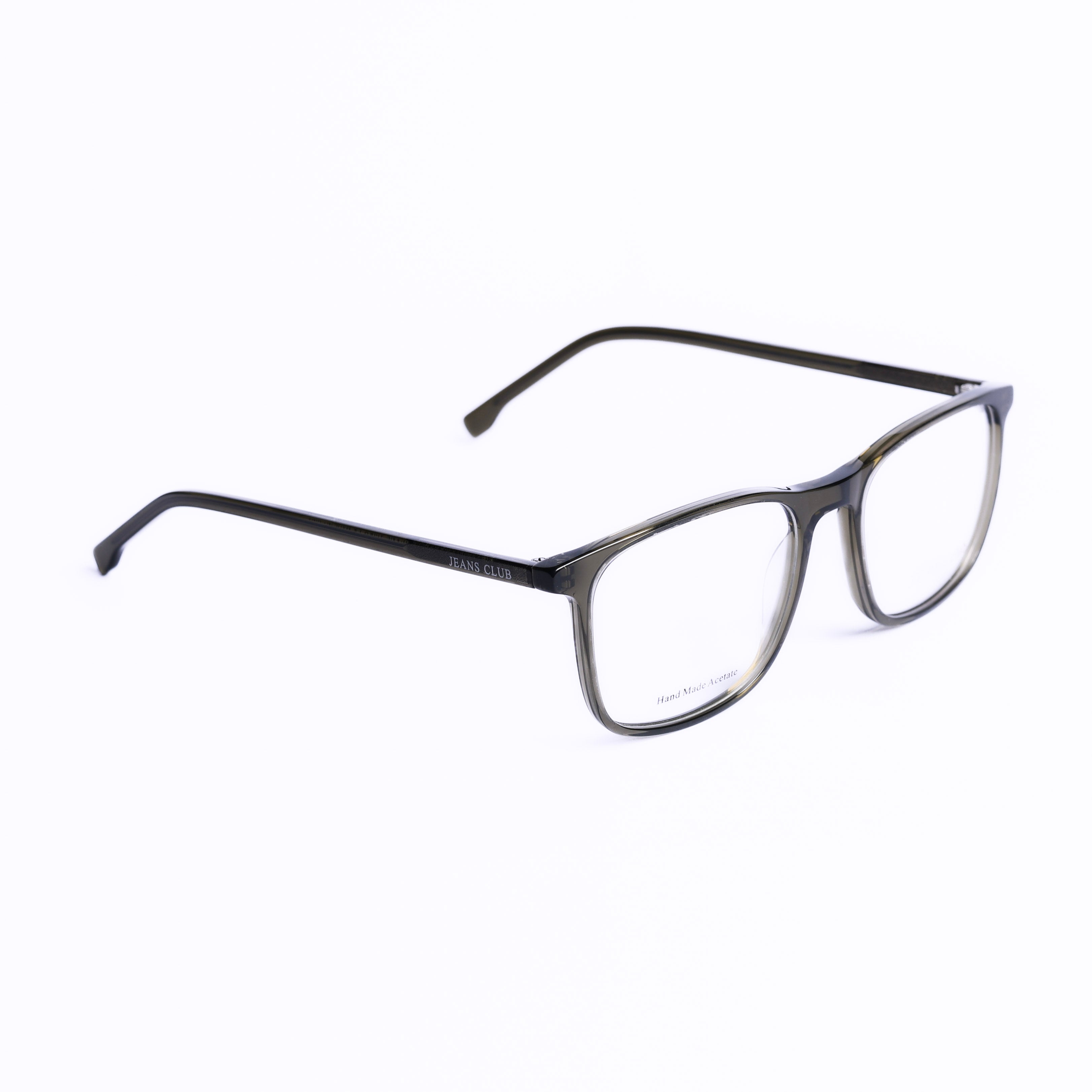 Square Light Green Eyeglasses
