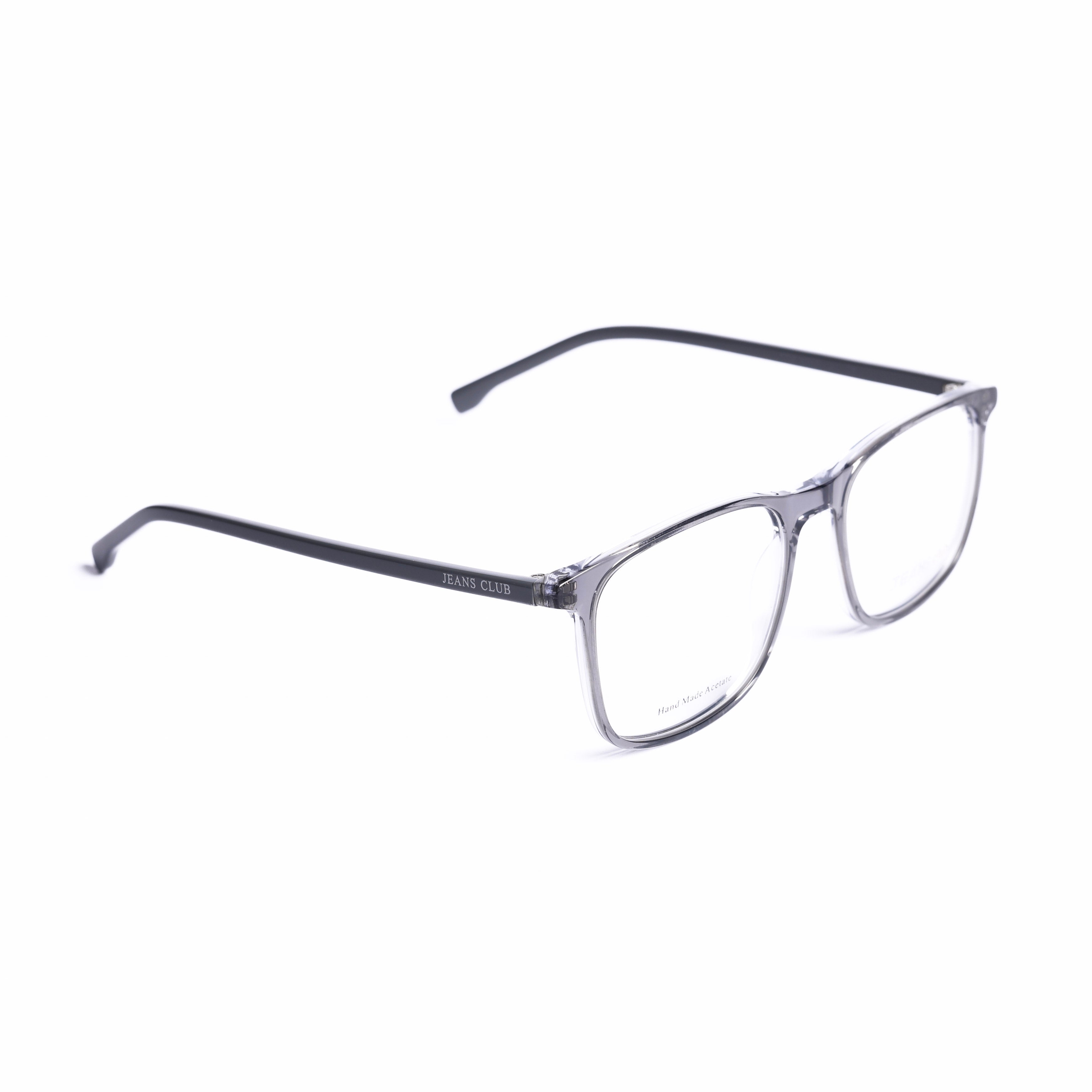 Square Gray Eyeglasses