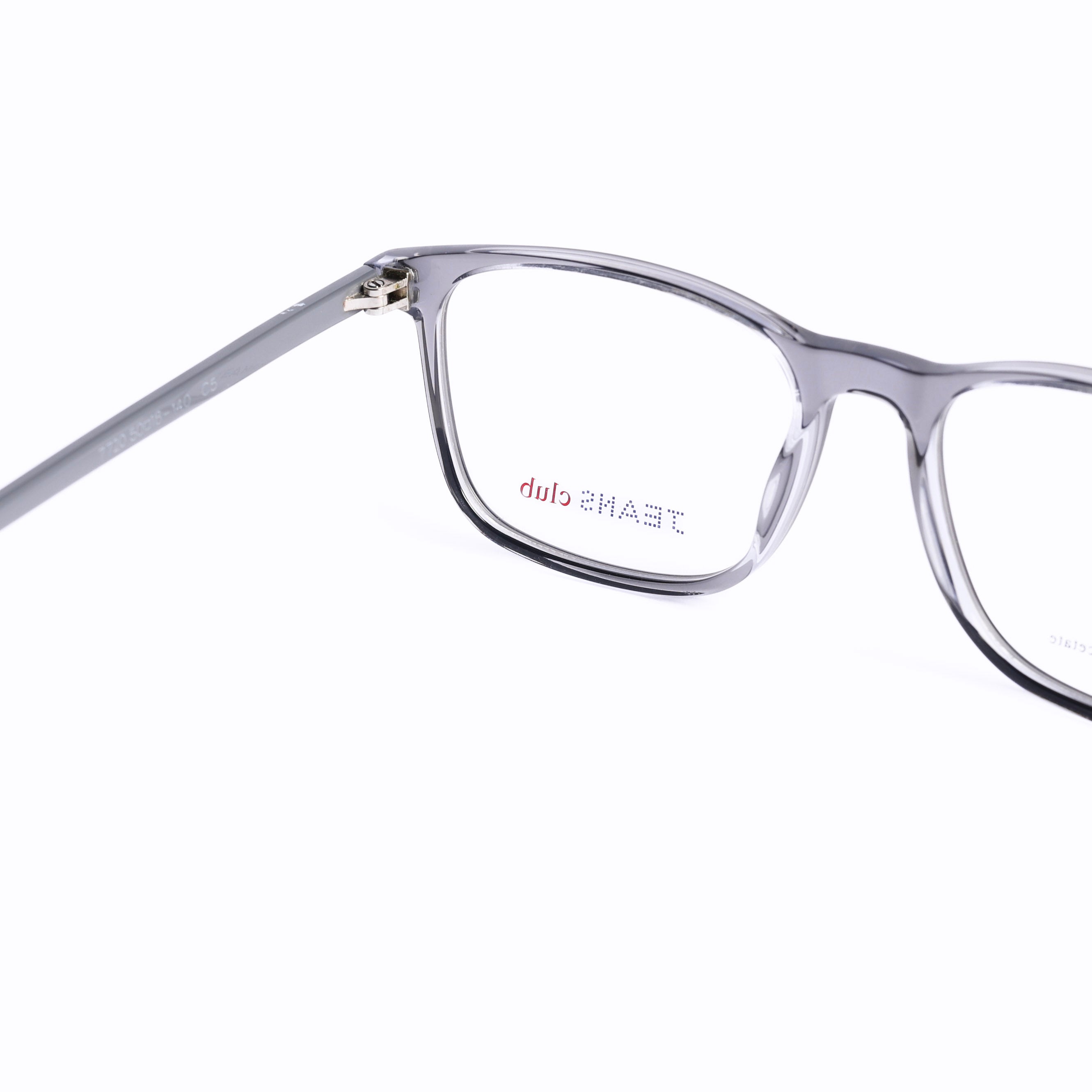Square Gray Eyeglasses