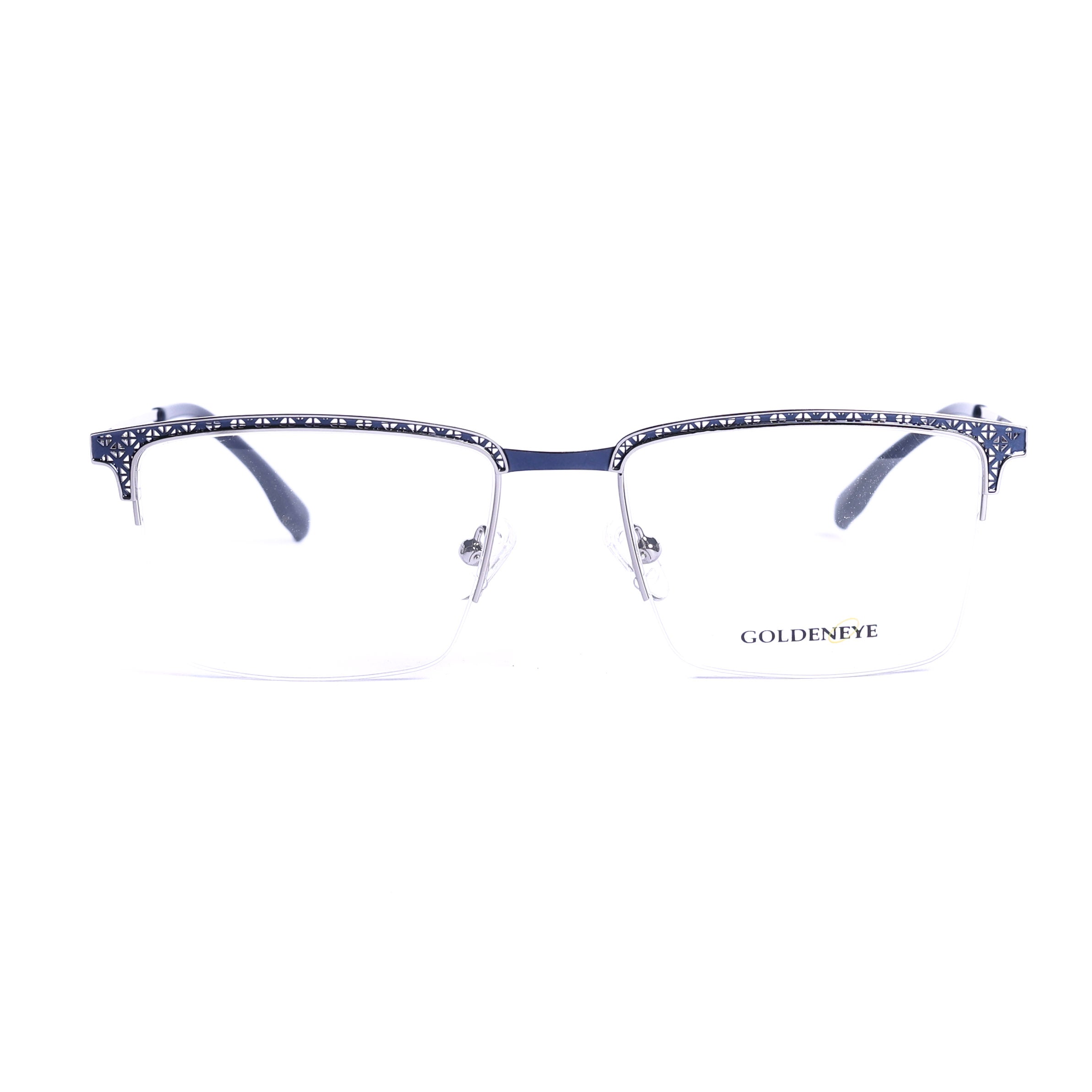 Square Blue Eyeglasses