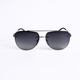 Aviator Gray Sunglasses