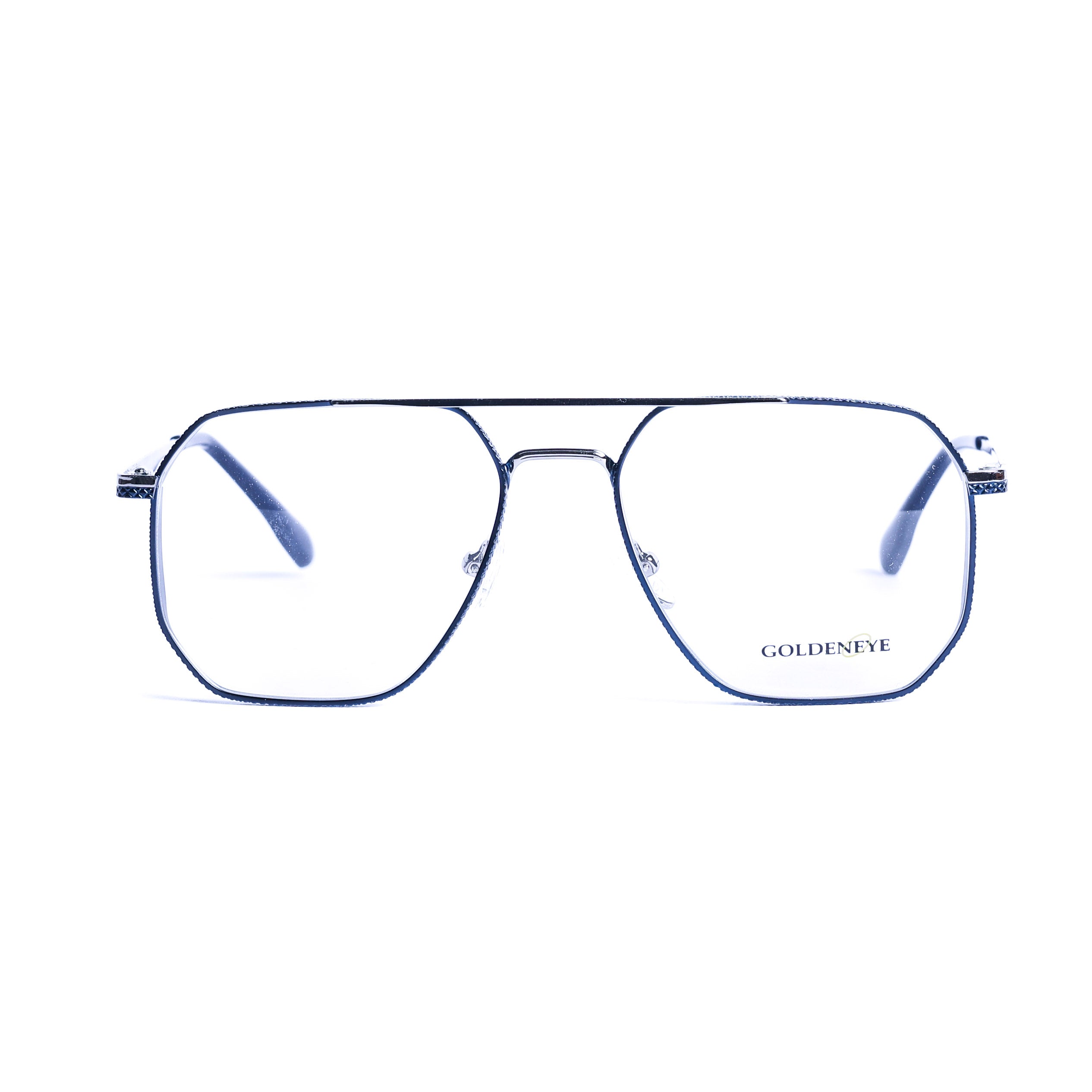 Square Blue Eyeglasses