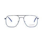 Square Blue Eyeglasses