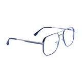 Square Blue Eyeglasses