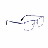 Rectangular Dark Blue Eyeglasses