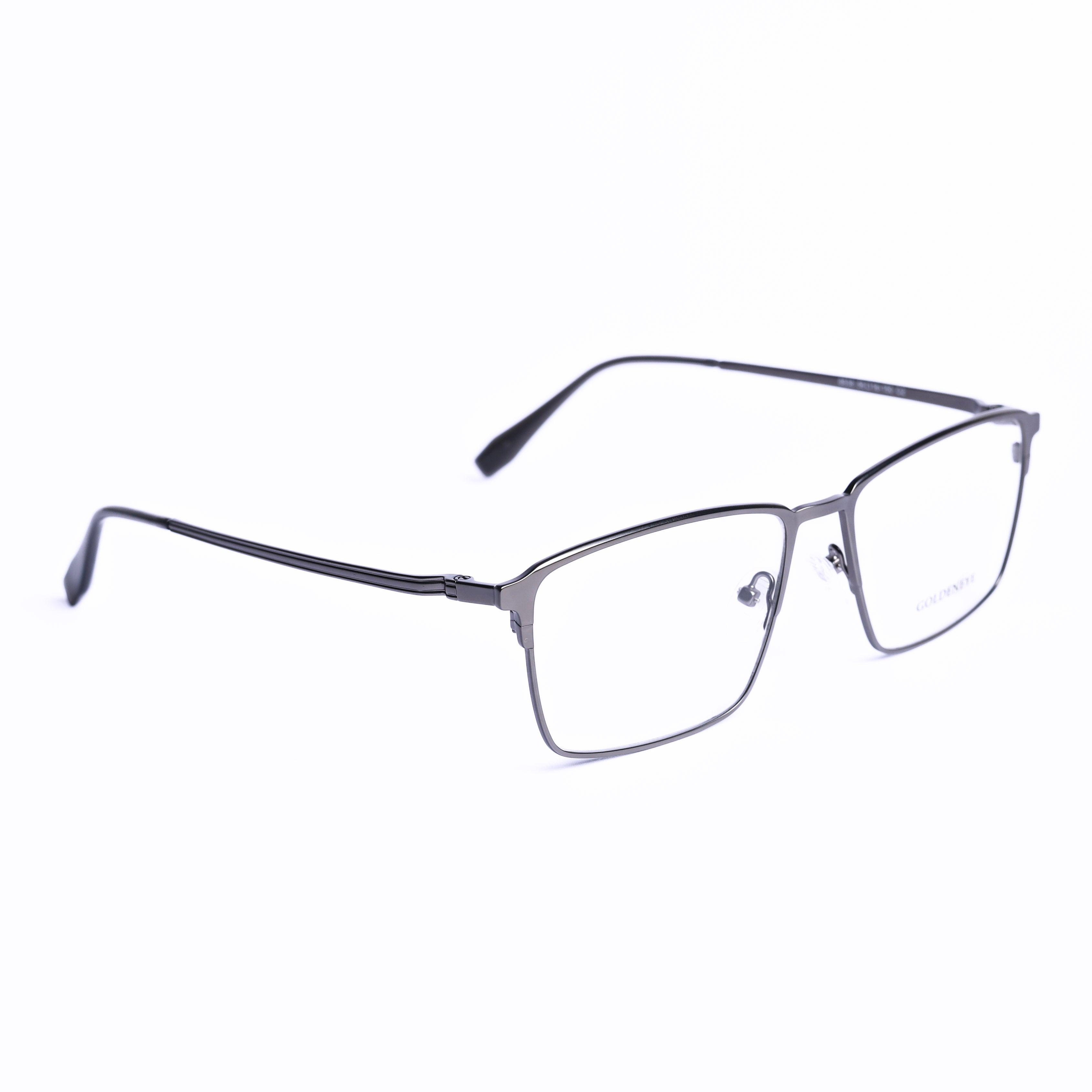 Square Gray Eyeglasses