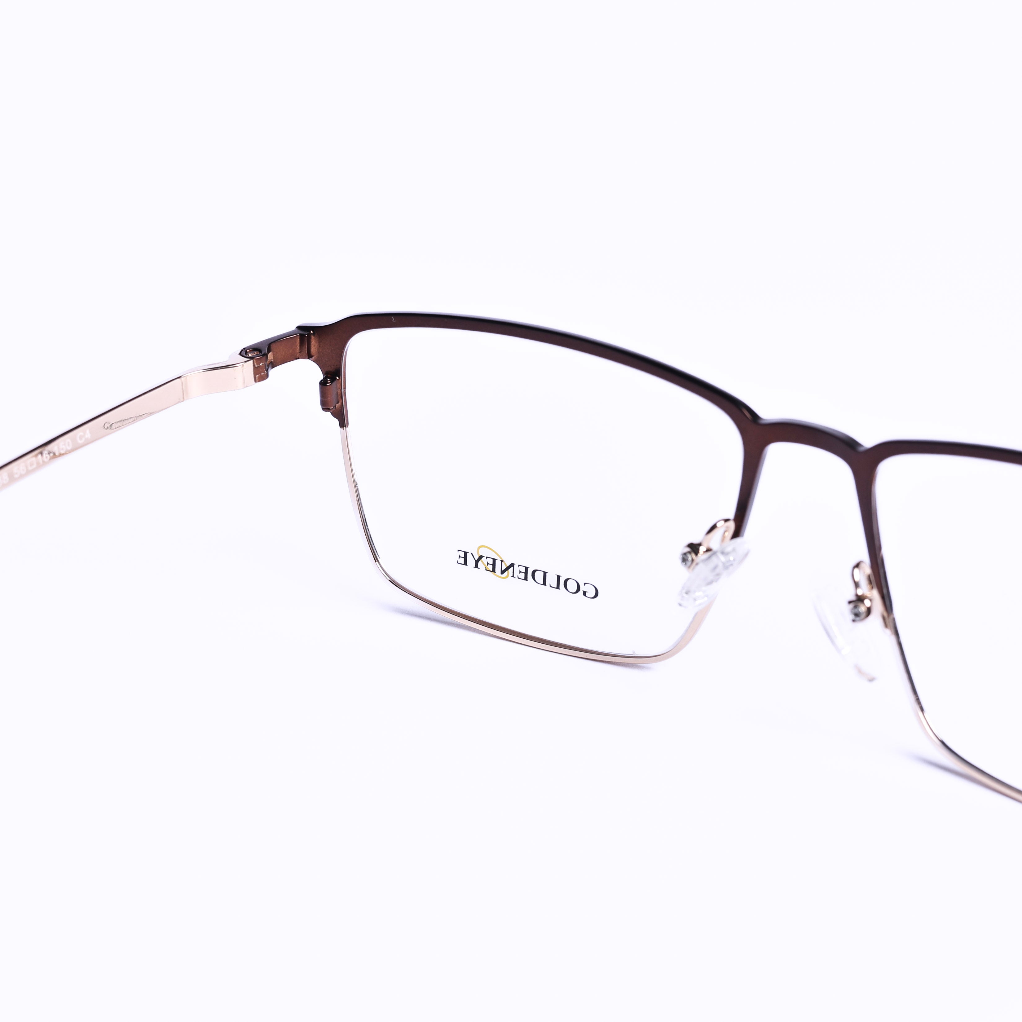Square Brown Eyeglasses