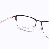 Square Brown Eyeglasses