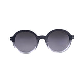 نظارات طبية دائري أسود