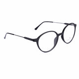 Round Black Eyeglasses