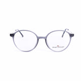 Round Light Blue Eyeglasses