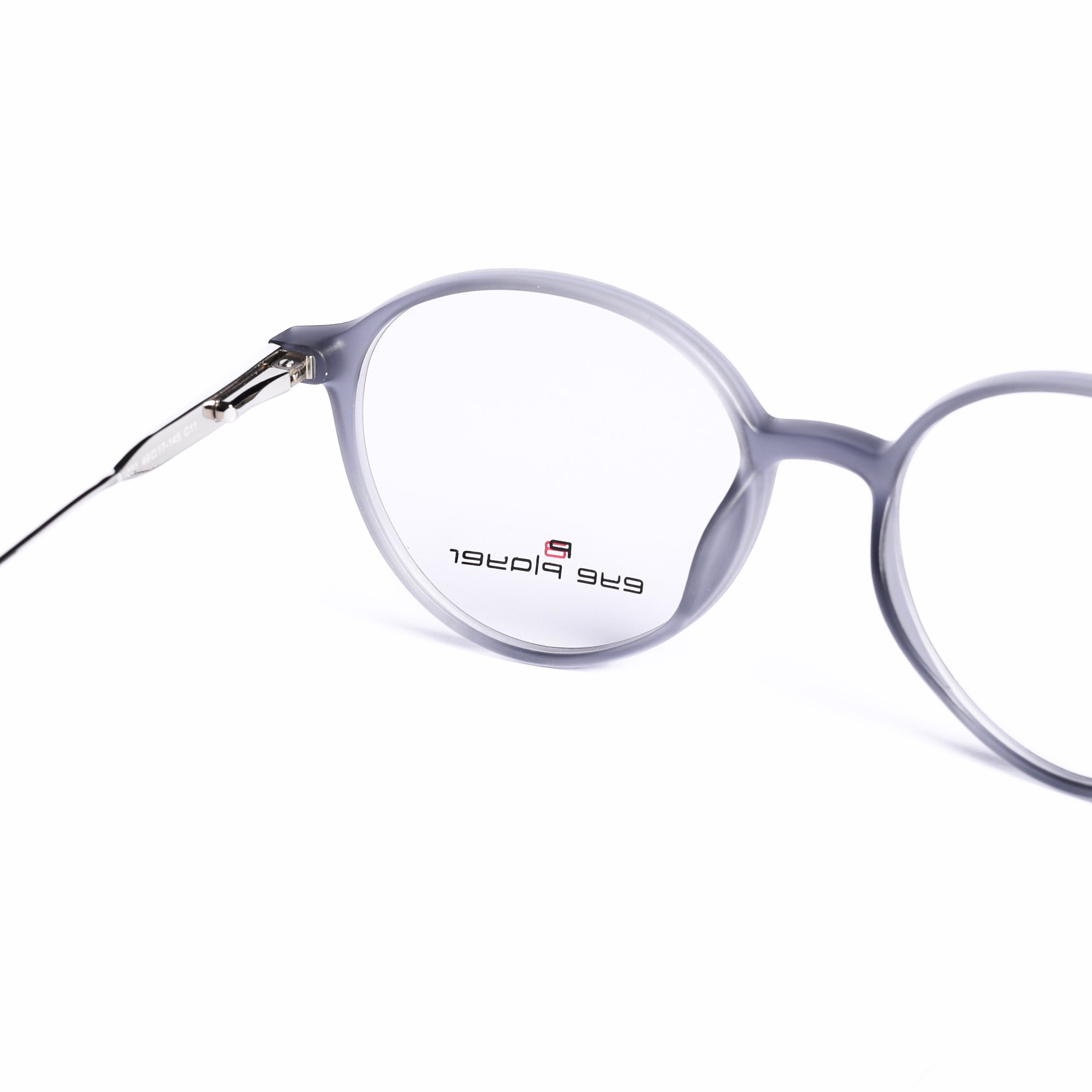 Round Light Blue Eyeglasses