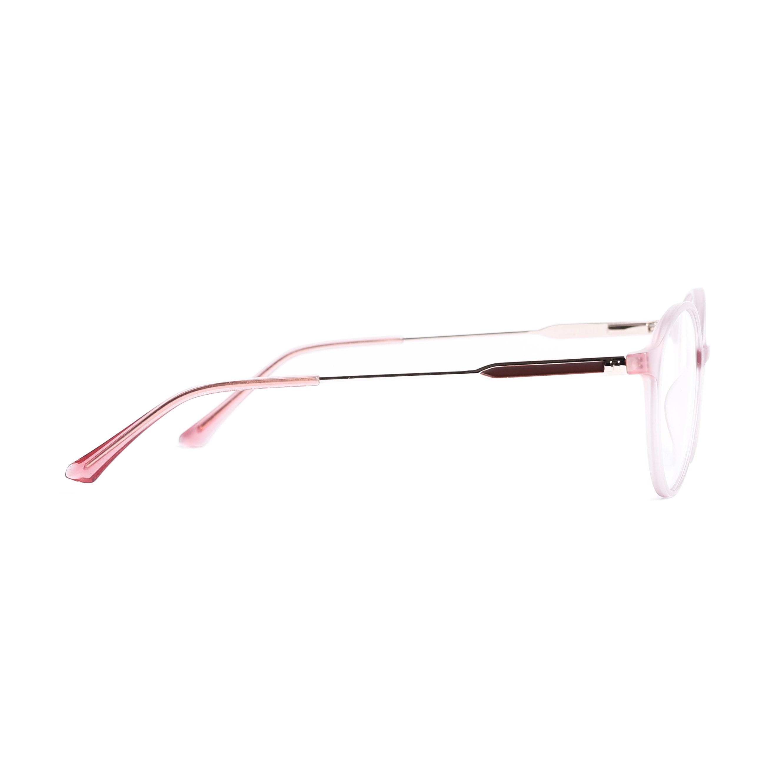 Round Pink Eyeglasses