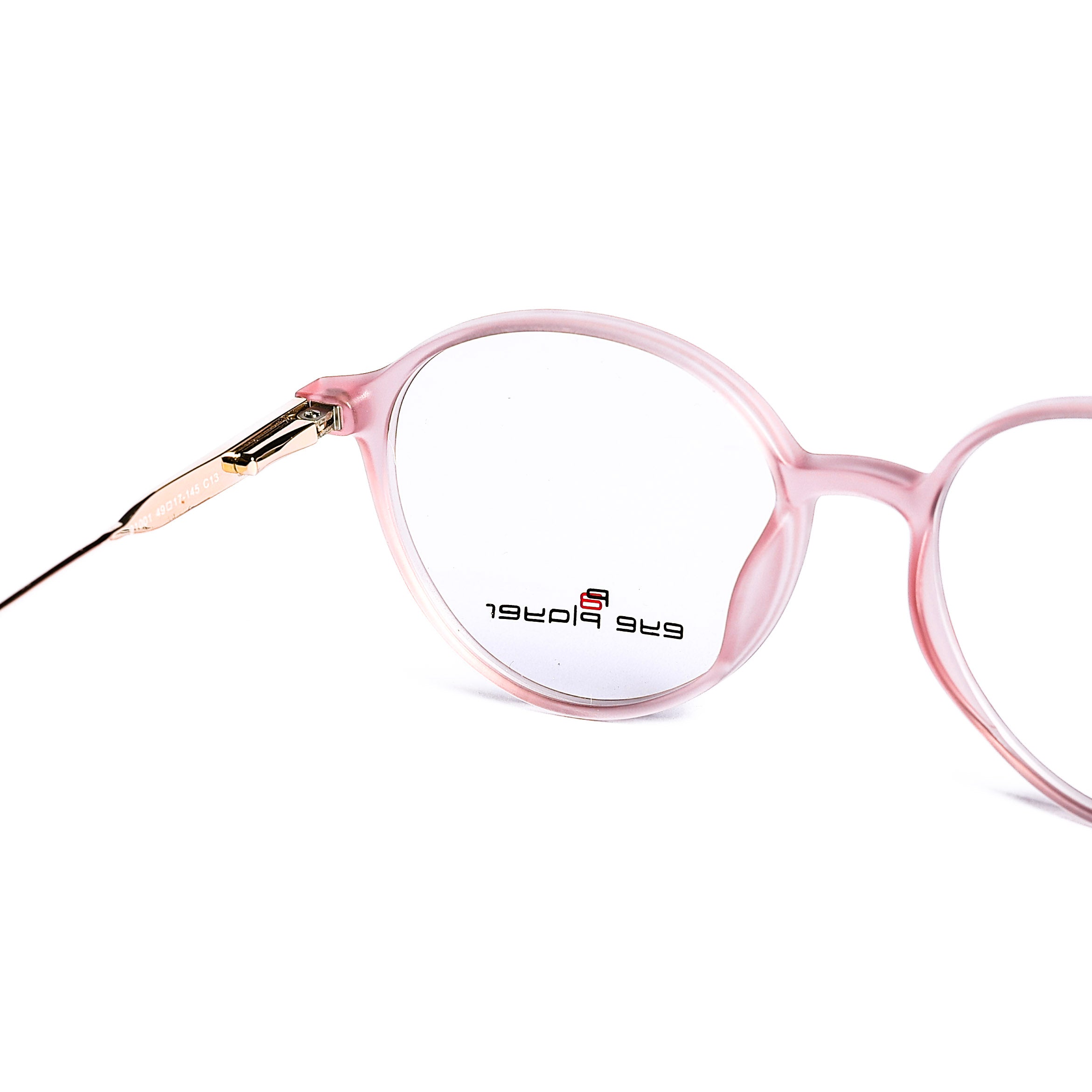 Round Pink Eyeglasses
