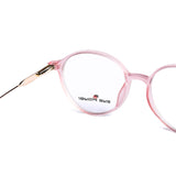 Round Pink Eyeglasses