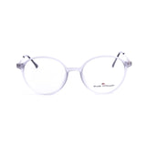Round Gray Eyeglasses