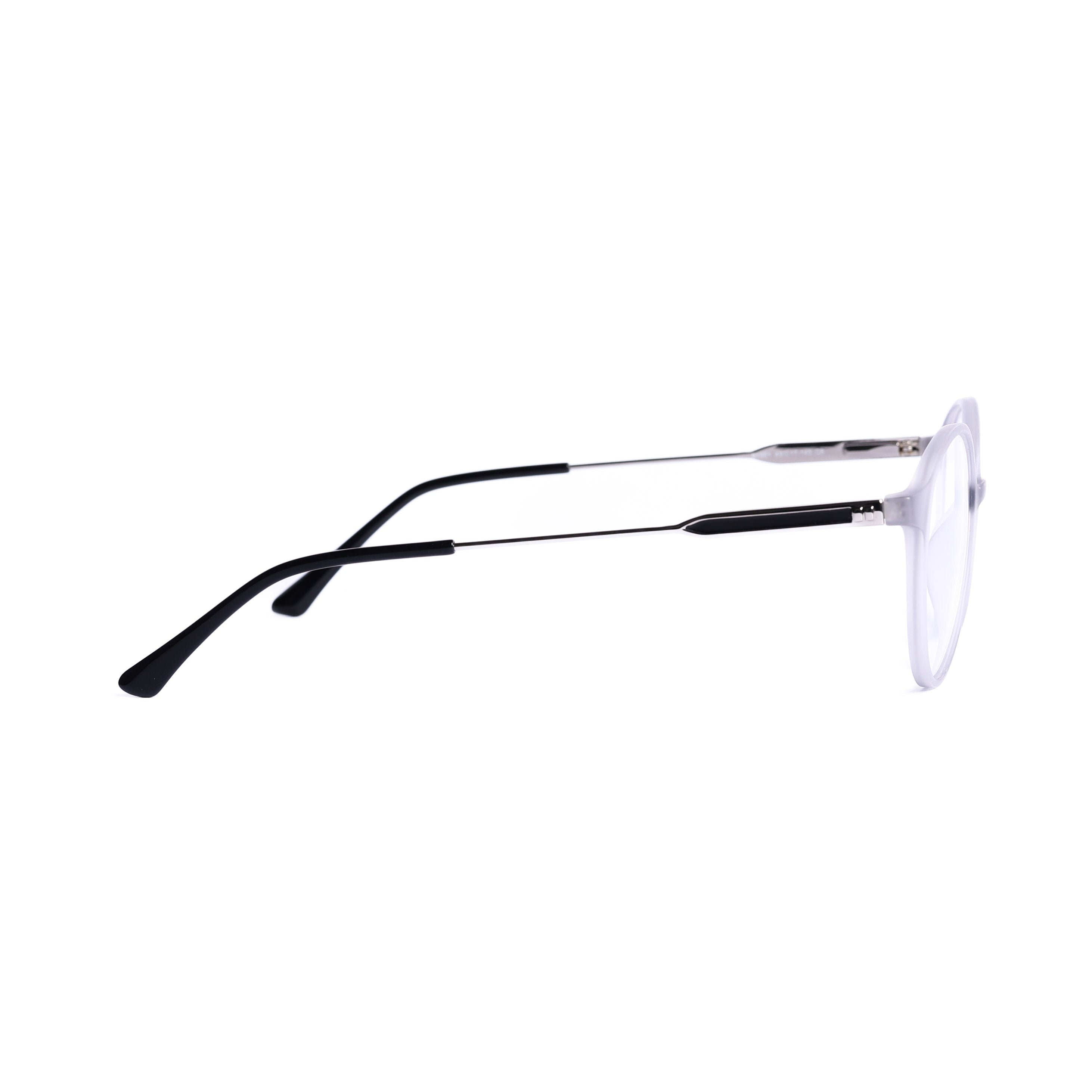 Round Gray Eyeglasses