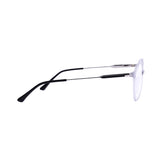 Round Gray Eyeglasses
