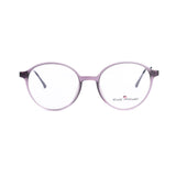 Round Light Brown  Eyeglasses