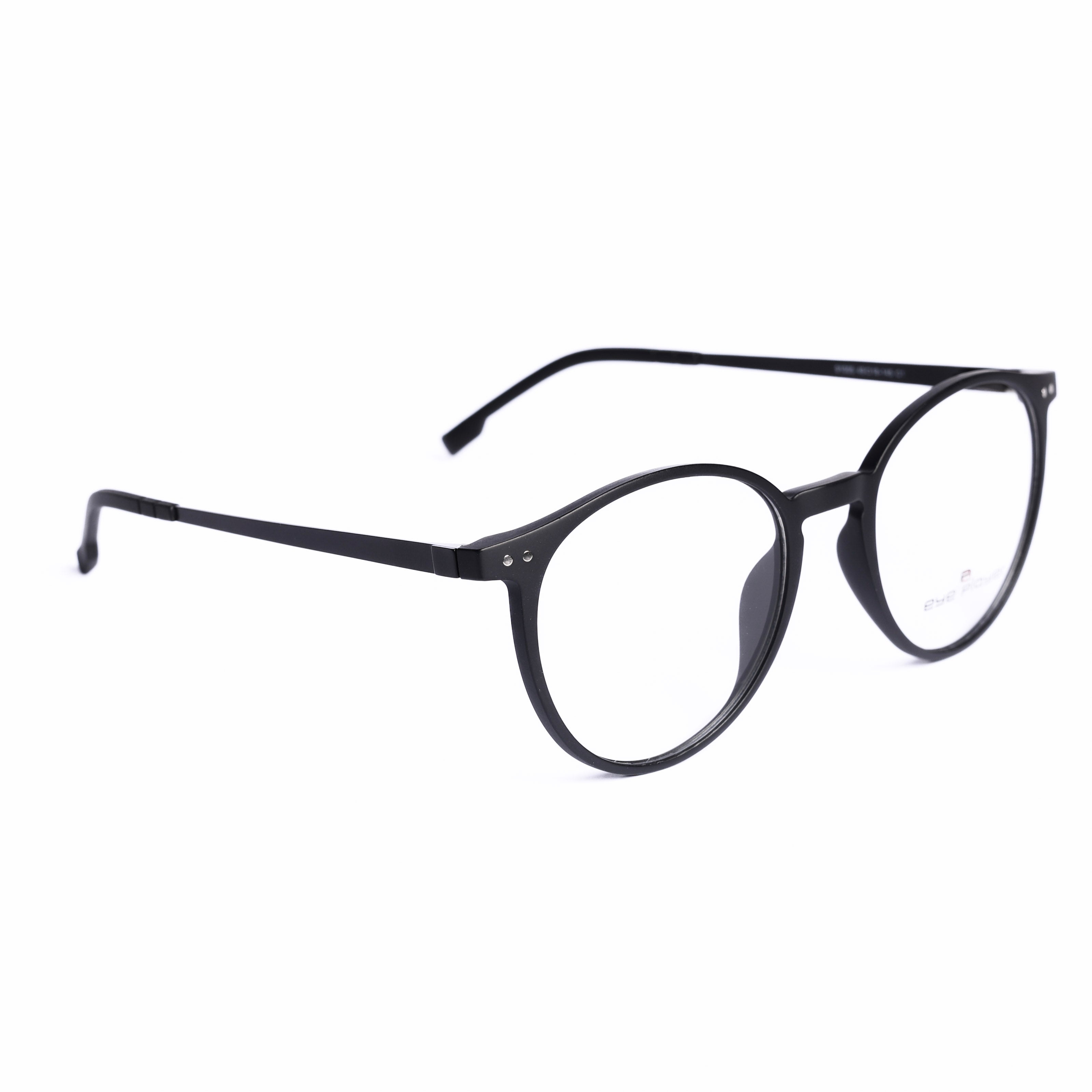 Round Black Eyeglasses