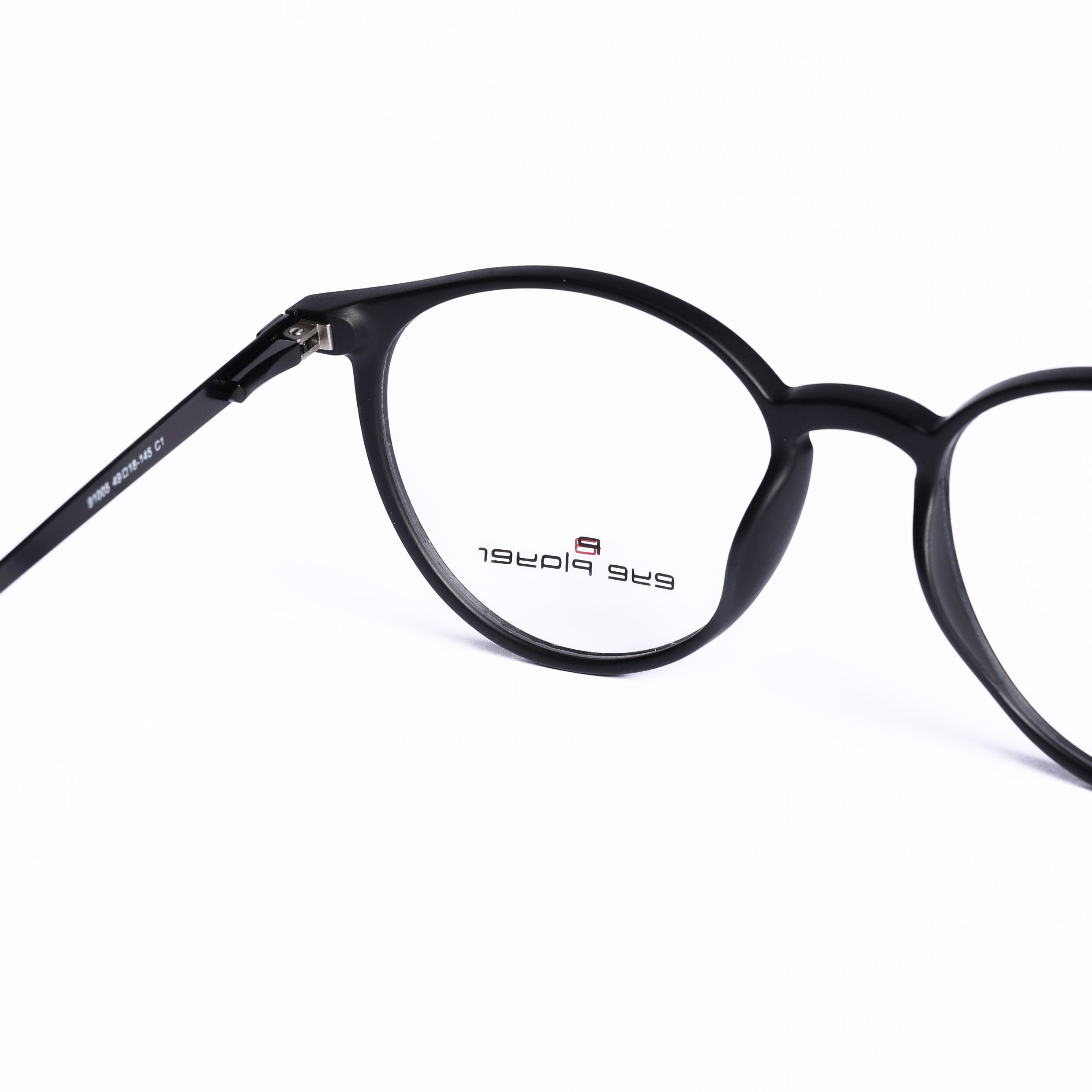 Round Black Eyeglasses