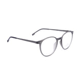 Round Gray Eyeglasses