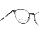 Round Gray Eyeglasses