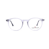 Round Gray Eyeglasses